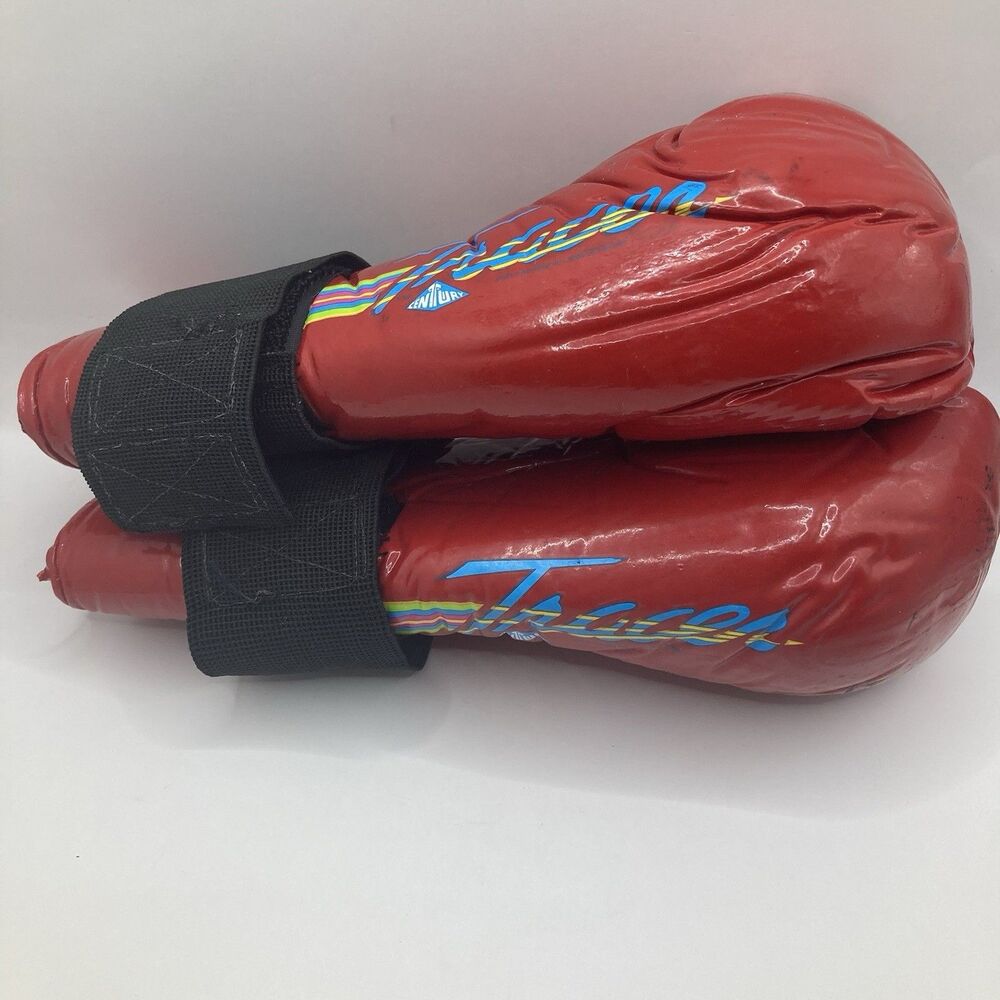 Adult Size M/L Century Tracer Red Protective Training Gloves Tae Kwon Do Karate